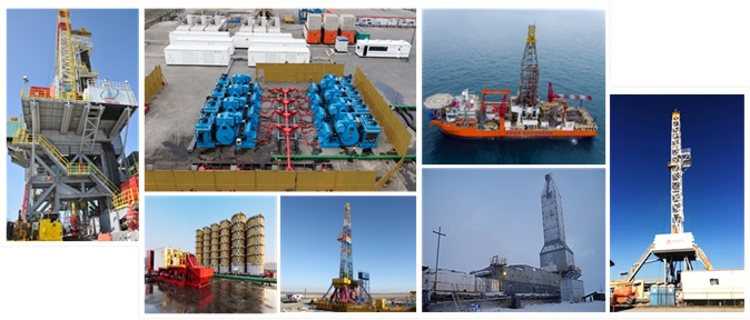 宏华石油钻井平台